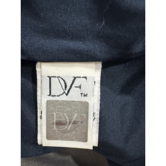 Elegant Navy Blue Sheath Dress Ruched V-Neck 3/4 Sleeve Cocktail Party - Picture 7 of 9